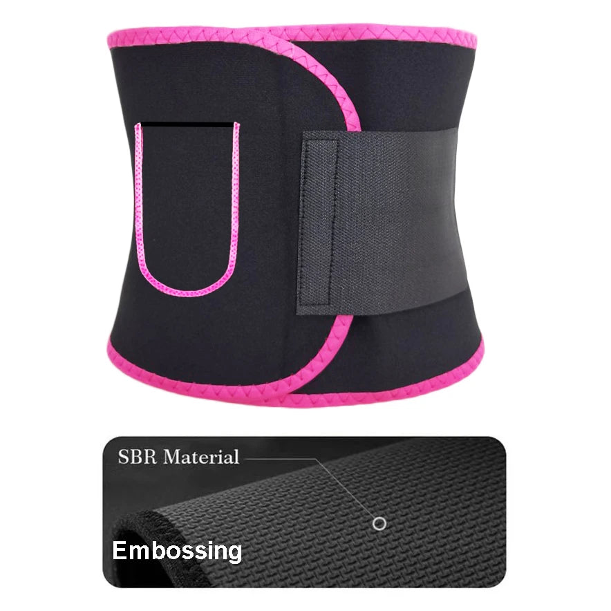 Long-Lasting Neoprene Waist Trainer with Custom Logo Low Back Support for Pain Relief and Weight Loss Durable Latex Sweat Belt