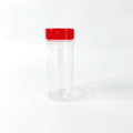 Customized 80ml Portable Plastic Spice Shaker Clear PET Round Pattern for Pepper and Salt Storage Low Price Spice Tools