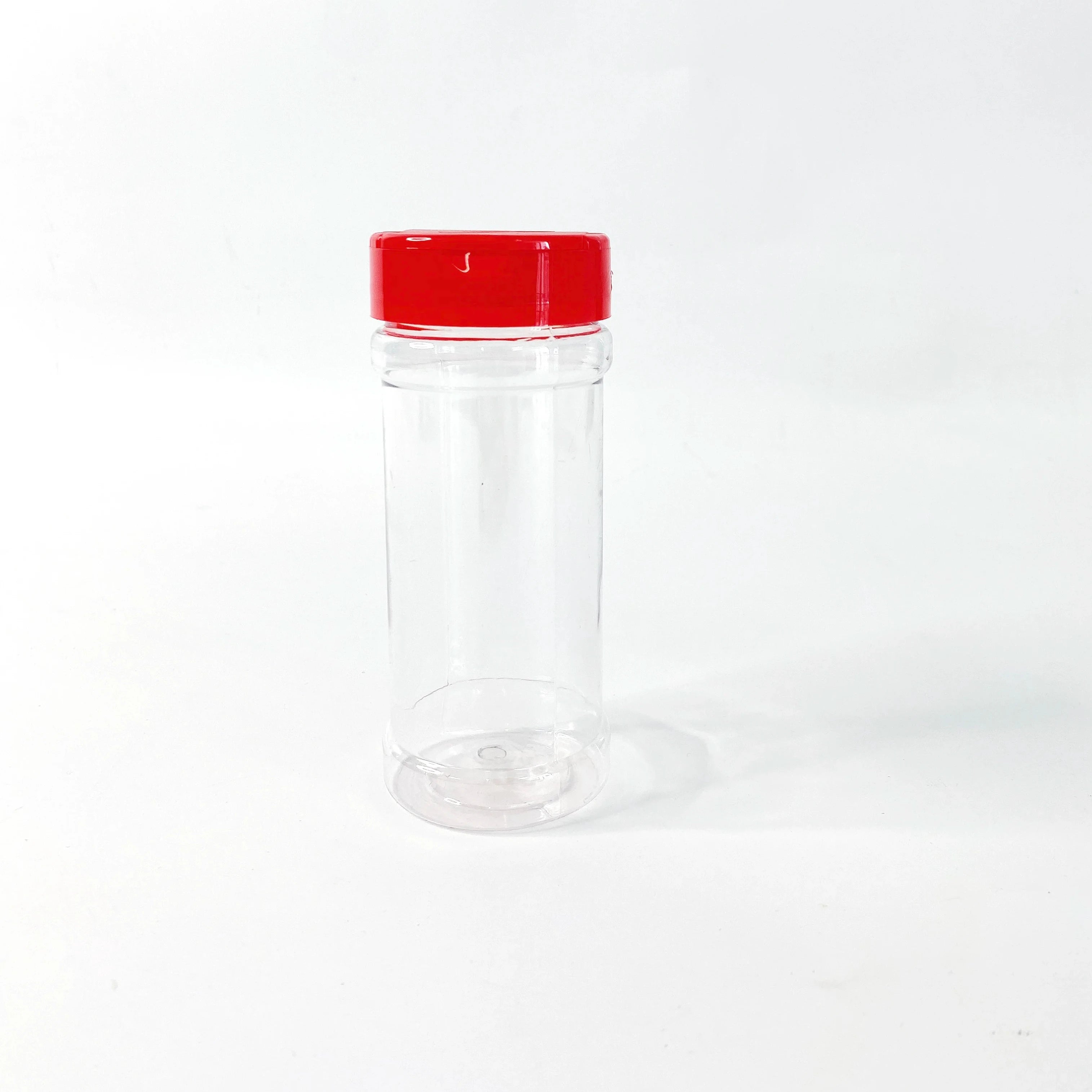 Customized 80ml Portable Plastic Spice Shaker Clear PET Round Pattern for Pepper and Salt Storage Low Price Spice Tools