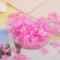 JC 500pcs Per Bag Diy Jewelry Making 13*16mm Transparent AB Colors butterfly Beads with Hole  Acrylic Beads Wholesale