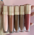 Hot Sale Long-lasting Glossy Moisturizing Herbal Mineral Vanilla Flavor Waterproof Sunscreen Lip Gloss with Private Label