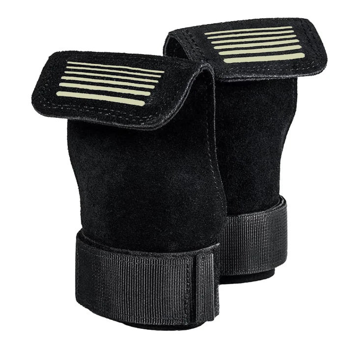 Sports Weight Lifting Hand Grips Workout Pads Adjustable Wrist Support Wraps Pull up Deadlift Weight Lifting Grips-