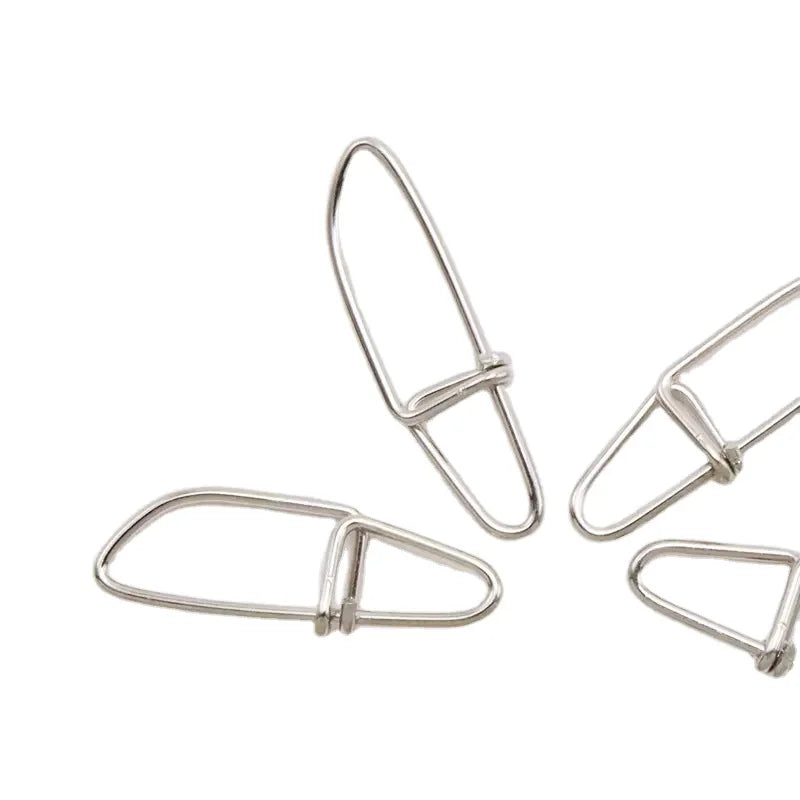 High Strength Stainless Steel Swivel Snap Hook Versatile Fishing Clip Snaps for Various Uses Fishing Connector