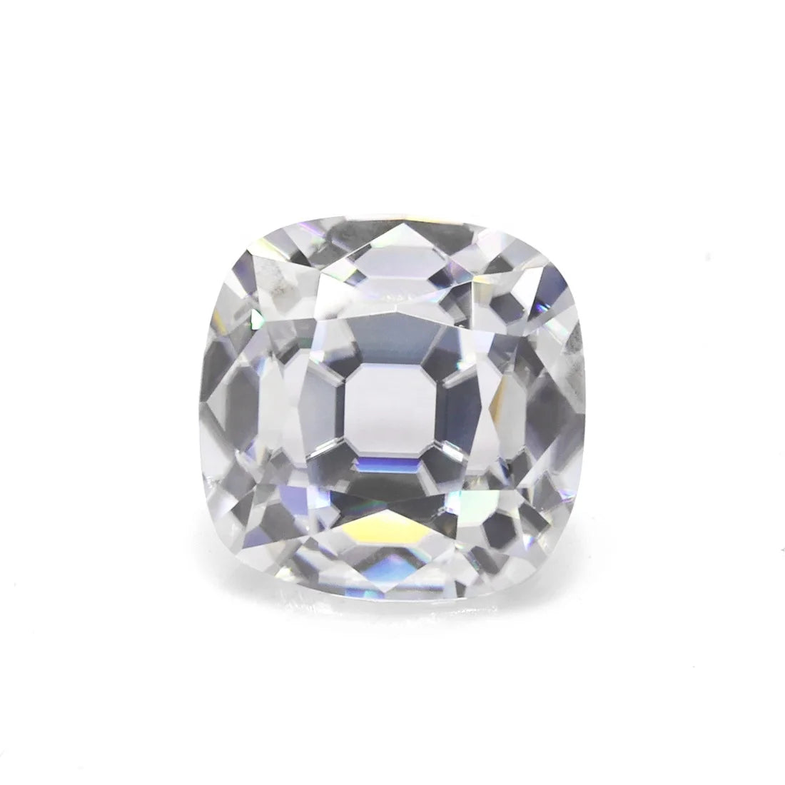 Wuzhou Manufacturer GRA Pass Moissanite Diamond Tester White DEF Color Old Mine Cut Cushion Moissanite Loose Stones