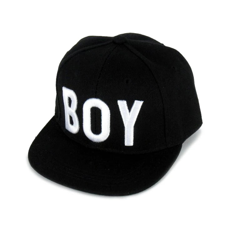 Flat Brim Cap Boy Baseball Caps Children Caps Snapback Boys Hats