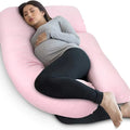 U-Shaped Full Body Maternity Pillow for Pregnant Women Sleeping Use with Removable Cover