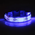 Safety High Waterproof Adjustable Led Dog Collar for Small Medium Large Dog Light Glowing LED Pet Collar