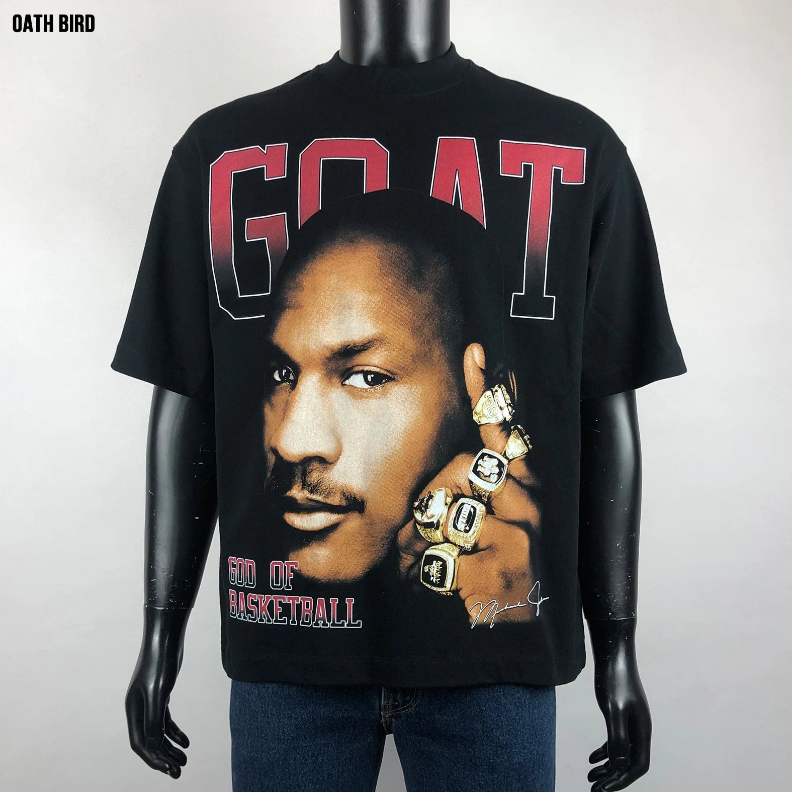 Custom Luxury Mock Neck Drop Shoulder Heavyweight Boxy Tshirt 100% Cotton 320Gsm Thick High Collar Oversized T Shirts for Men