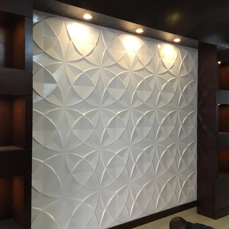 2023 Free Samples Hot Sale Modern Waterproof 3D PVC Wall Panel for Household & Entertainment Interior Decoration