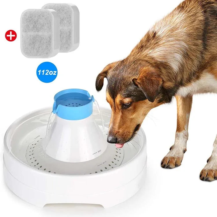 Customizable 3L PP Material Charge-Powered Automatic Cat Water Fountain 360 Multi Pet Drinking Bowl Dispenser
