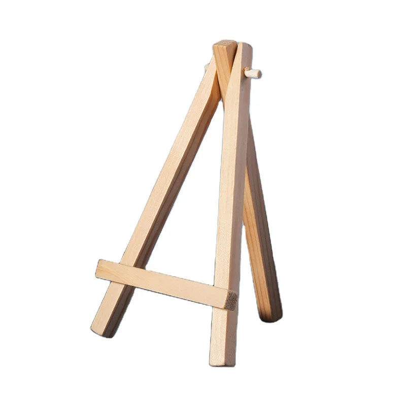Xin Bowen Mini Desktop Easels Frame Wooden for Children Customized Logo Wood Easel Stand Painting Wooden Tools