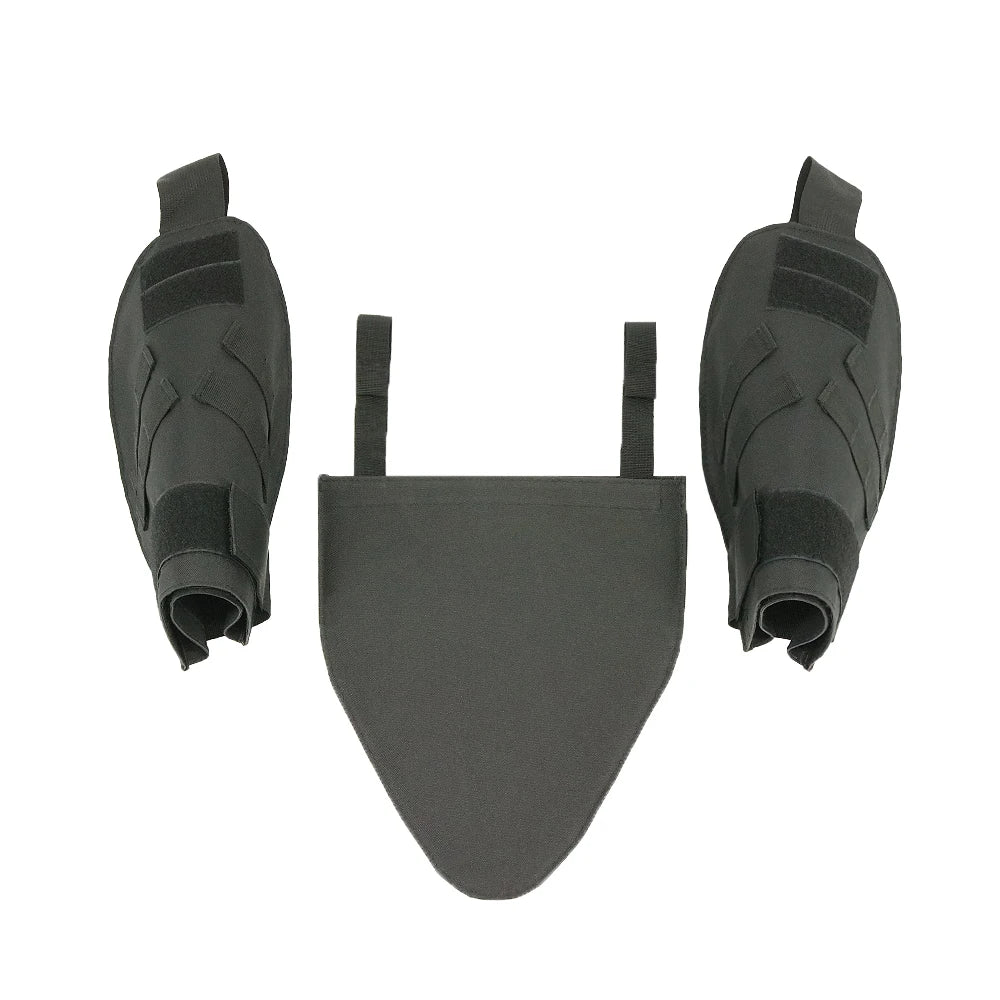 Tactical Aramid Vest Molle Armor Inside Soft Panel Plate Body Protection Shoulder Groin Guard Protector Pads