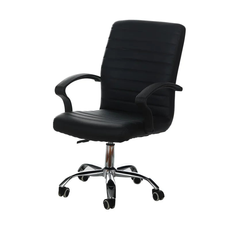 China Factory Office Furniture Wholesale Hot Sale PU Leather Lift Swivel Executive Office Chair Modern Design Armchair Reception