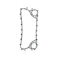 Propellent  EPDM Rubber Gasket for Heat Exchanger Replacement