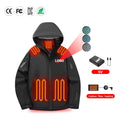 Custom Battery Heat Thermal Coat Jacket for Men and Women Winter Hiking Usb Electric Heated Jacket