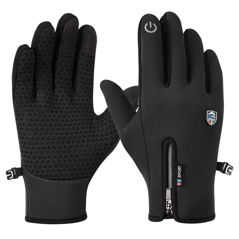 Fashion Water Repellent Motorcycle Driving Men Winter Touchscreen Sport Gloves