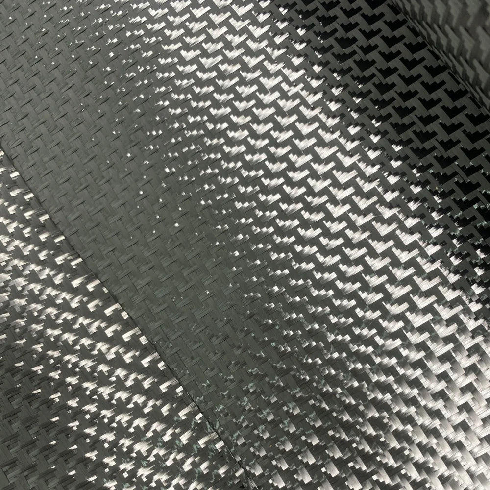 3k 280gsm Airplane Pattern Black Carbon Fiber Fabric Cloth