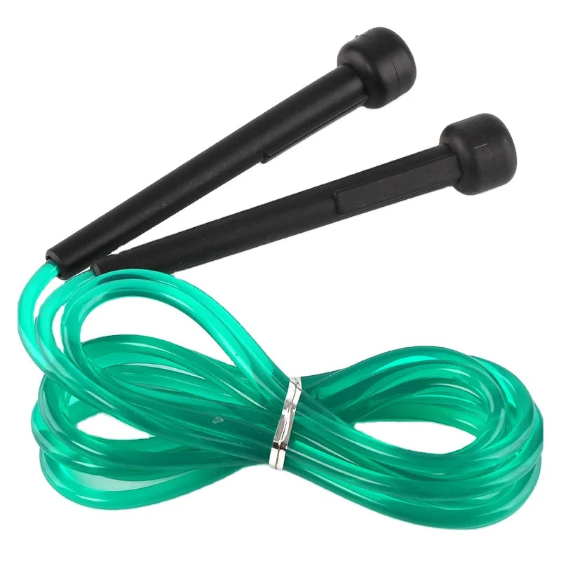 Cheap PVC Speed Jump Rope Plastic Fitness Training Adjustable Fast Speed Skipping Rope