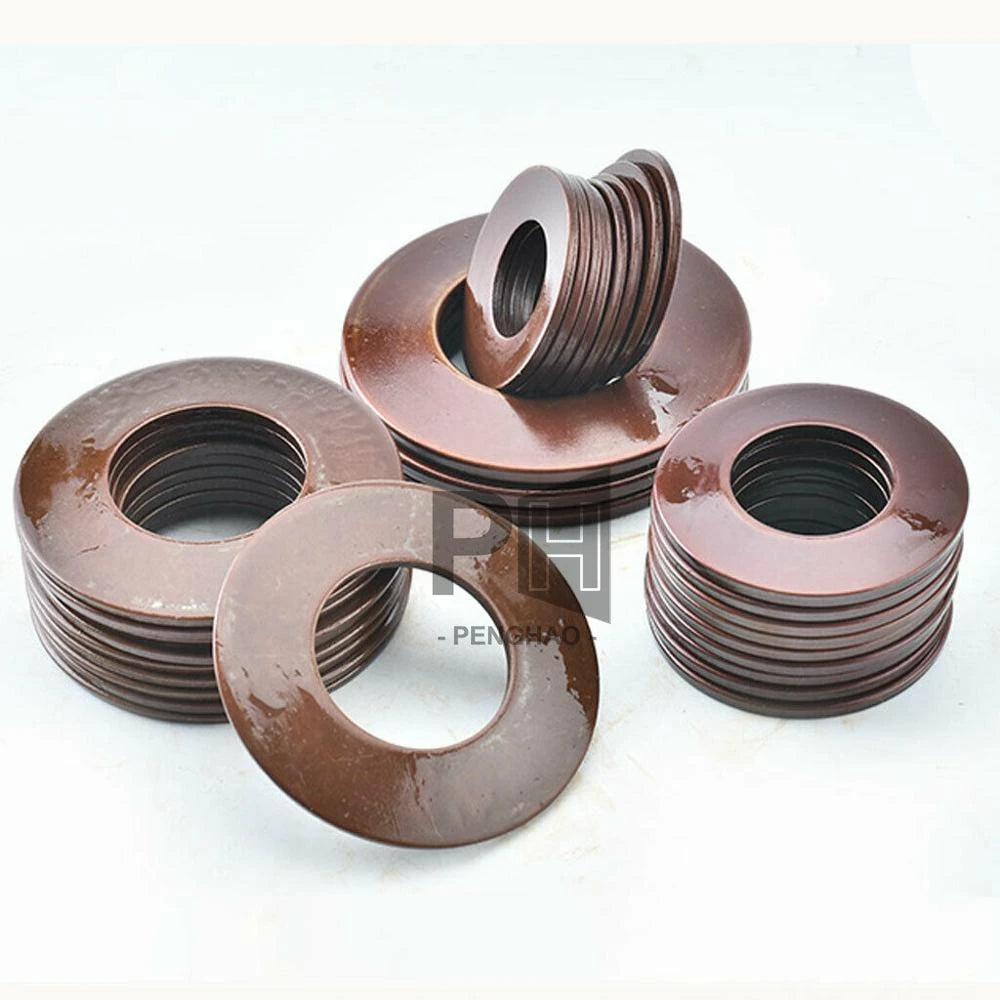60Si2MnA Belleville Compression Spring Washer Dia 8/10/12.5mm Inner Dia 4.2-6.2mm Thickness 0.2-0.7mm Disc Spring Outer