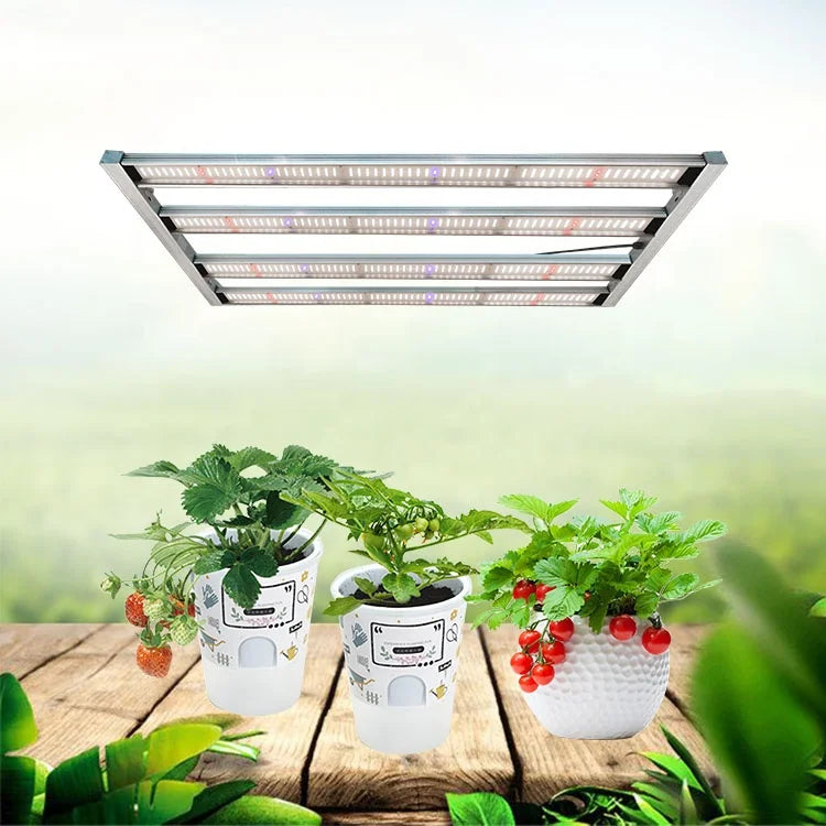 Meijiu F4 MAX 480W LED Grow Light Samsung 4x4ft LED Grow Lights UV IR LEDs Dimmable Plant Grow Lamp