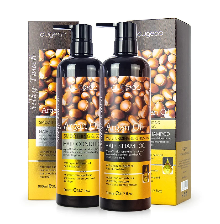 Anti-Dandruff Moisturize Hair Care Sets Factory Price OEM Argan Oil Wholesale Custom Private Label Shampoo and Conditioner