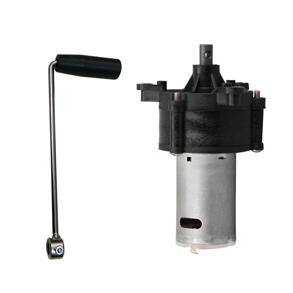 6V-24V Generator Miniature Hand Crank Generator 1500mA Emergency Wind Hydraulic Generator Dynamotor Motor for Standby Lighting