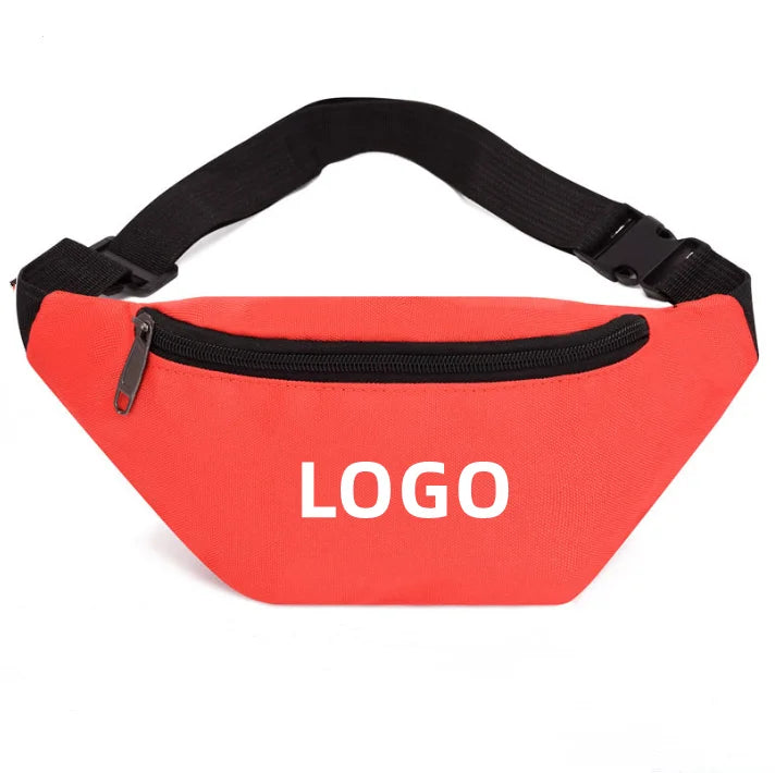 New Fashion Custom Logo Waterproof Belt Waist Bag Outdoor Sport Fanny Pack Mini Unisex Multifunctional Cycling Satchel