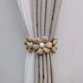 New Style Cute Cartoon Flower Curtain Straps Adjustable Elasticity Lovely Flower Curtain Tie Backs