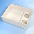 XJH Chocolate Candy Gift Boxes for Cookies and Cakes Custom Cookie Box With Inserts Luxury Packaging With Clear Window