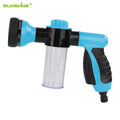 SUNSHINE Hot Selling 8 Watering Pattern Adjustable Nozzle High Pressure  Car Washing Pet Shower Hose Soap Sprayer Nozzle