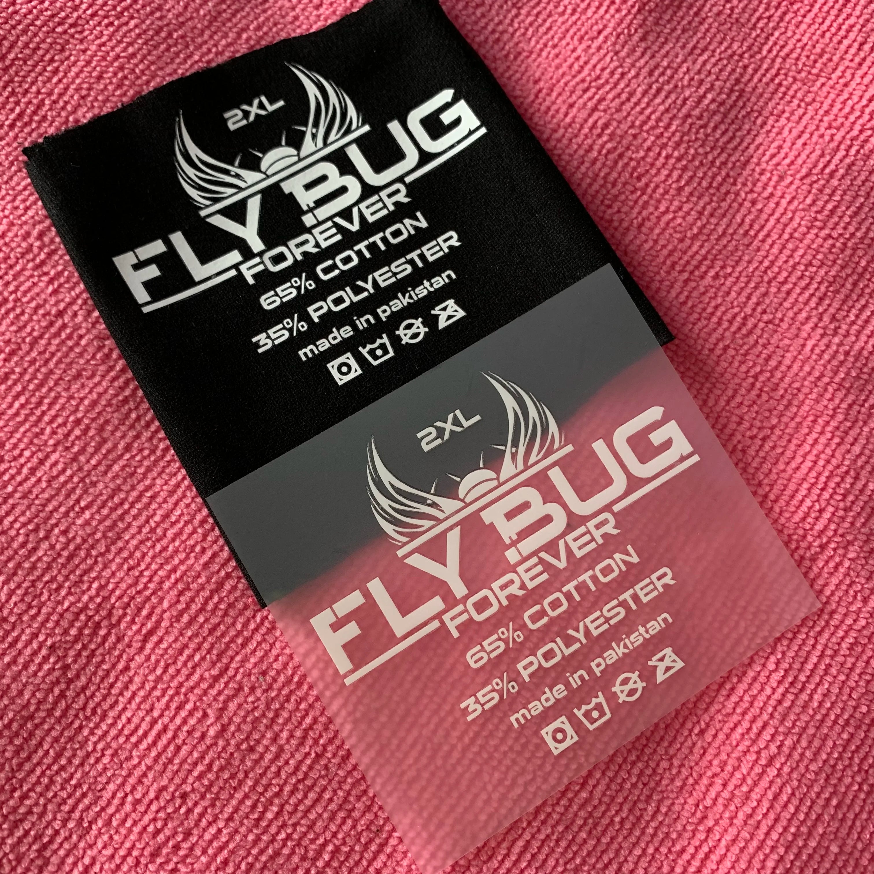 Custom logo Printed PET Heat Transfer Care Labels for T-shirtnewest Design Wholesale Plastisol Heat Transfer Sticker