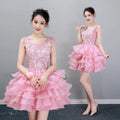 2024 Women's Pettiskirt Short Performance Host Birthday Banquet Evening Dress