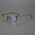 Ultra Light Unisex Spectacle Frames Memory Titanium Eyewear Frame Optical Glasses Classic Tortoiseshell square Spectacles