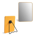 Pocket Pad Shape Makeup Mirror Portable Folding Hand Cosmetic Mirrors
