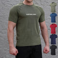 Quick Dry Sports Polyester Fitness Workout Active Wear Men's T-shirts Wholesale Mens Gym Clothing Elastane T Shirts