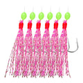 Sabiki Lure Hook Rigs for Fishing Tackle Saltwater Sea Fishing Sabiki Lures Fish Skin Baits With Luminous Beads Sabiki Rigs