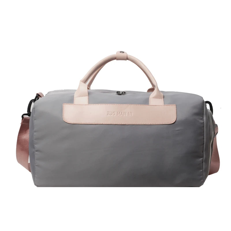 Custom Logo Multifunctional Trendy Durable Sport Waterproof Wholesale Travel Portable With Shoe Compartment Duffel Bag