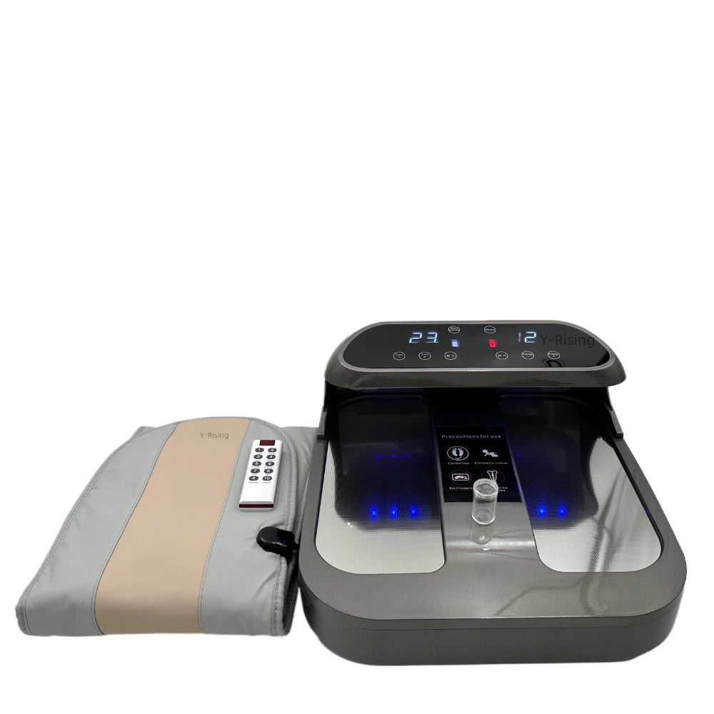 Improved Microcirculation Hyperthermia Foot Spa Massage Machine Physiotherapy Terahertz Therapy for Body Care