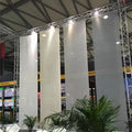 Hometextile Polyester Mesh Fabric Vertical Blinds Sunscreen Roller Blinds Flame Retardant Anti-Static Lightweight Fabric