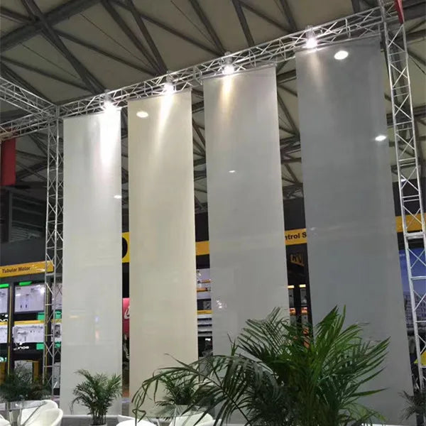 Hometextile Polyester Mesh Fabric Vertical Blinds Sunscreen Roller Blinds Flame Retardant Anti-Static Lightweight Fabric