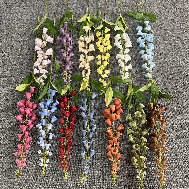 S0541 Wholesale Cheap Price Fake Floral Wedding Home Decoration Simulation Faux Silk Flowers Artificial Lily of the Valley
