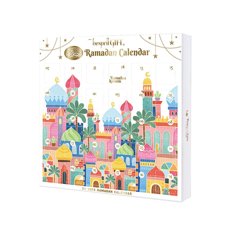 Custom Ramadan Gift Kids Toys 30 Days Ramadan Calendar Educational Set Interactive Toy With Daily Surprises for Children Gifting