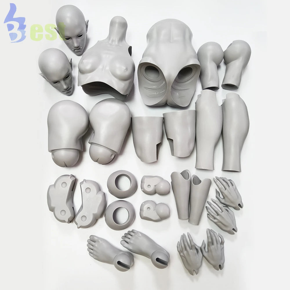 Full Size BJD Doll Resin Custom Casting  Rapid Prototype Professional Vacuum Casting Bjd Doll