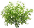 Bulk Outdoor Artificial Plants for Decor and Arrangements Plastic Faux Flowers for Indoor Use