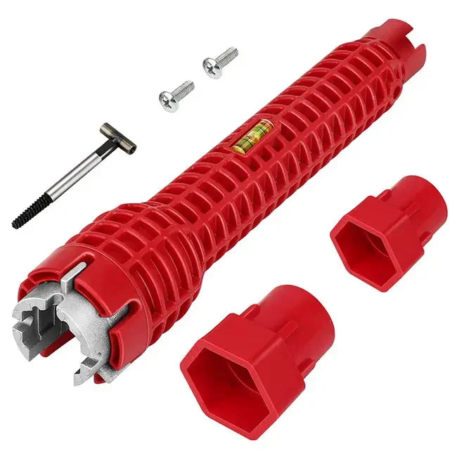 8-in-1 Multi-Purpose Faucet Sink Installer Industrial Grade Plumbing Tool for Toilet Bowl Sink Bathroom/Kitchen ODM