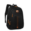 2024 Men Korean logo Casual Nylon Minimalist New Trend Black Sport Backpack for Gym