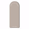 Sansd Brown Pu Pilates 5mm Oval Capsule Arch Shape Nonslip Custom Solid Colour Logo Print Vegan Matte Natural Rubber Yoga Mat