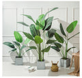 Fake Turtle Leaf Plant Greenery Artificial Plants Artificial Palm Tree for Indoor Room Outdoors Decorative