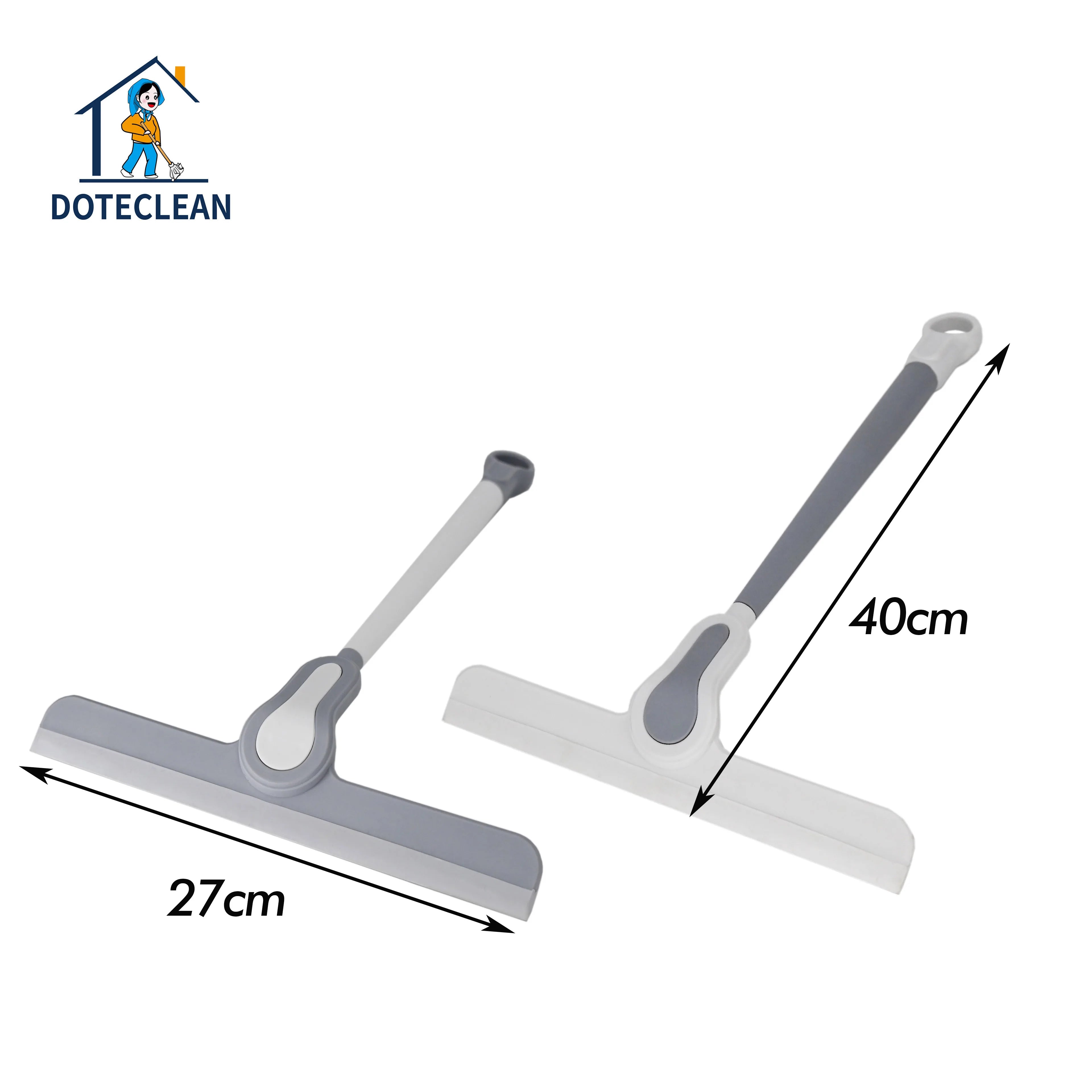 Customized TPR Home Kitchen Bathroom Window Squeegee Cleaner Color Plastic Glass Wiper