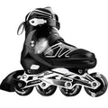 Custom Logo Soft Brand Durable Adjustable Outdoor Inline Roller Skates with Four Wheels ABEC-7 Bearing for Adults Factory Price